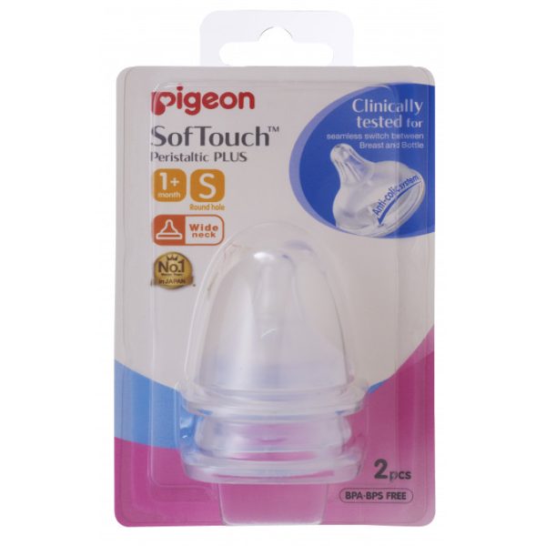 Pigeon Soft Touch Peristaltivc Plus Nipple 1pcs -