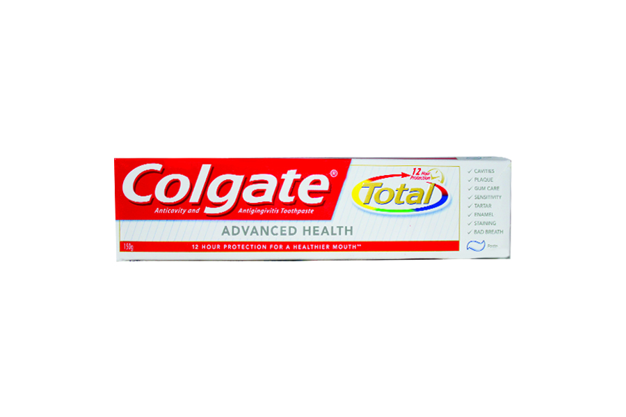 Colgate max white for men tooth past 150g -