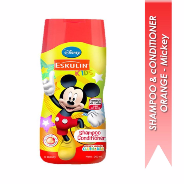 Eskulin kids Shampoo & conditioner 200ml red -