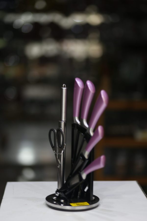 Stainless Steel Kitchen Knife Set - Image 2