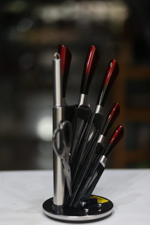 Stainless Steel Kitchen Knife Set - Image 3