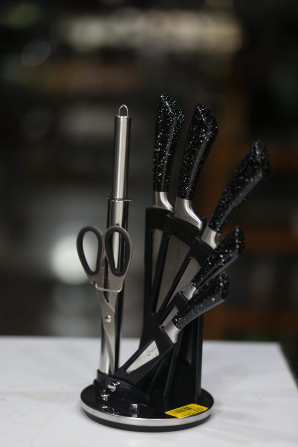 Stainless Steel Kitchen Knife Set - Image 2