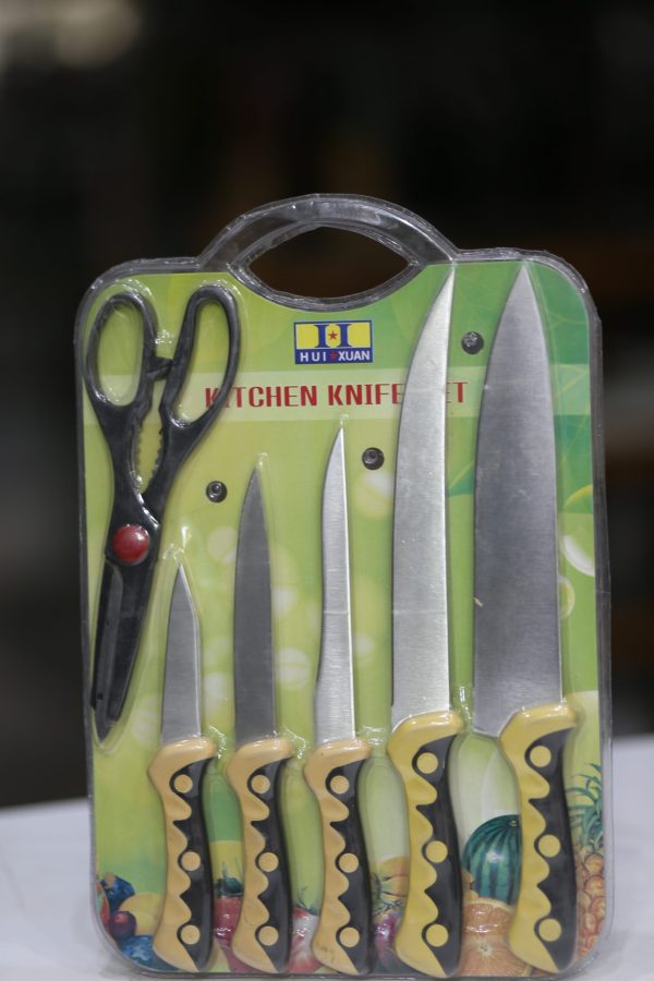 Hui Xuan Kitchen Knife Set 6pcs