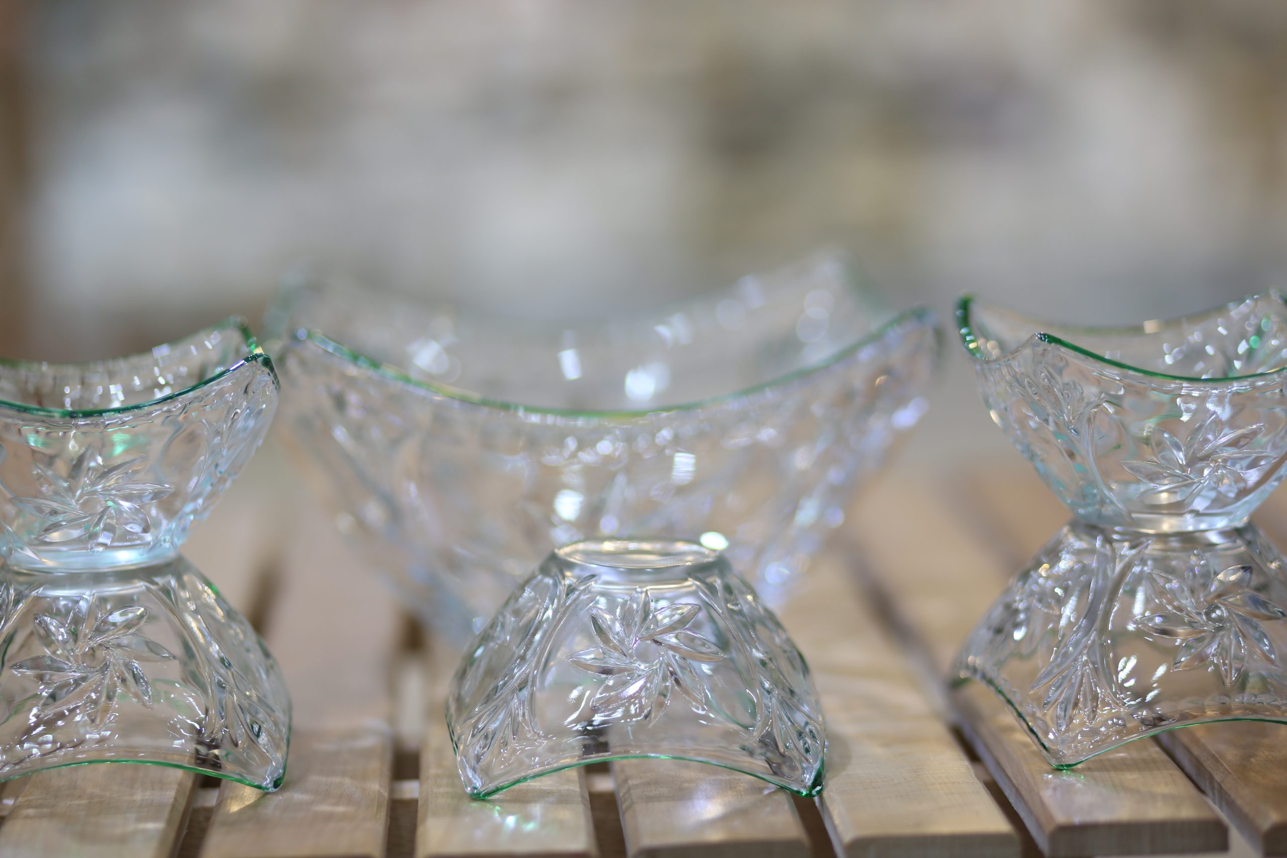 Tawao Glass custard set 7 Pcs - Image 3