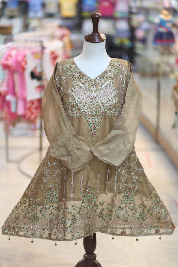 Maryams Ladies Fancy Masoori Shirt - - Image 3