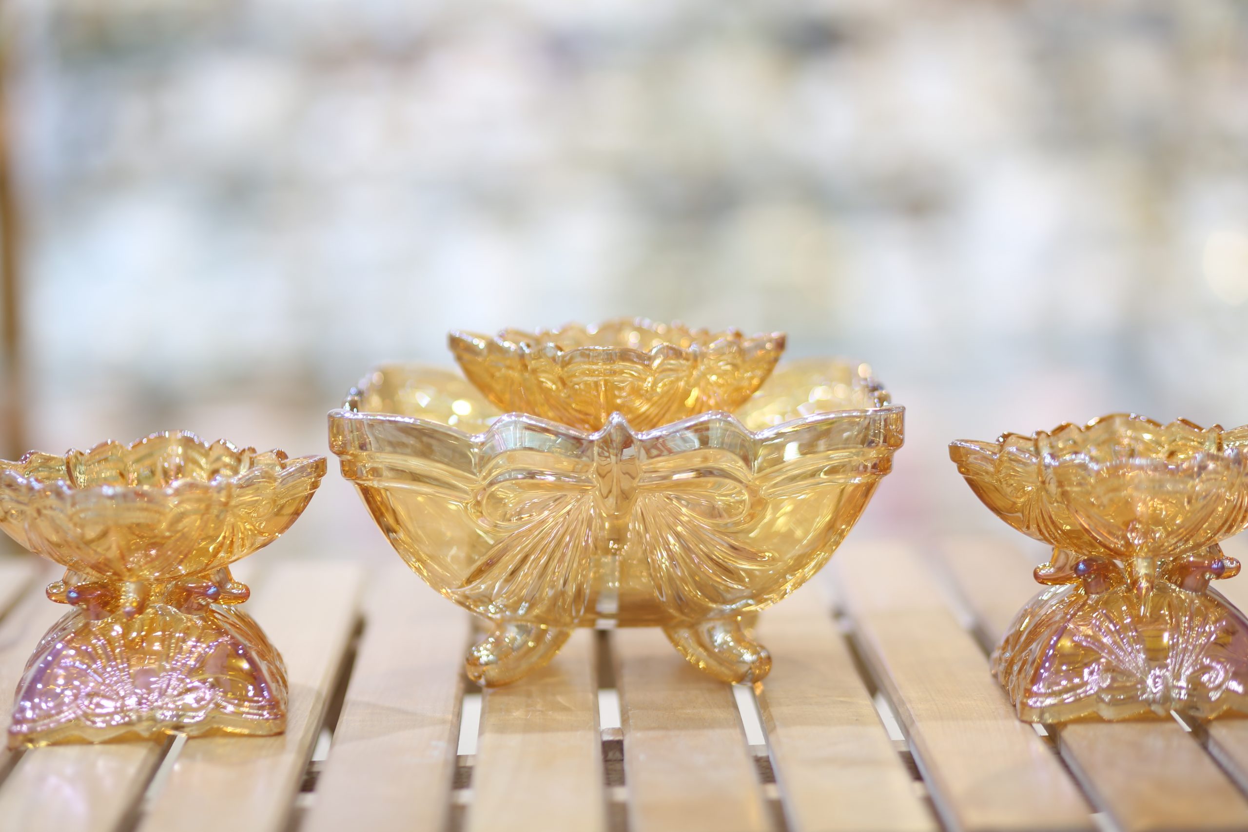 Tawao Glass Custard set 7 pcs -